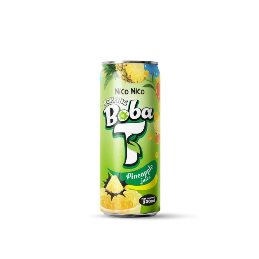 NICO NICO POPPING BOBA PINEAPPLE 320ML